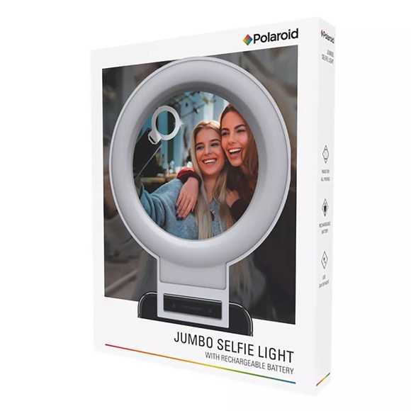 Polaroid jumbo selfie light with rechargeable battery - Picture 2 of 5